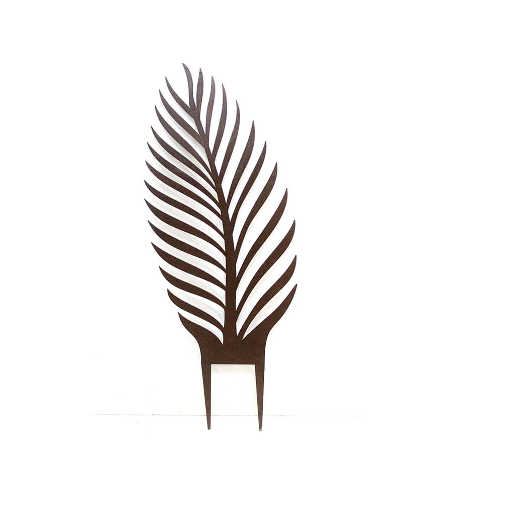 Metal garden décor by Headway Crafts