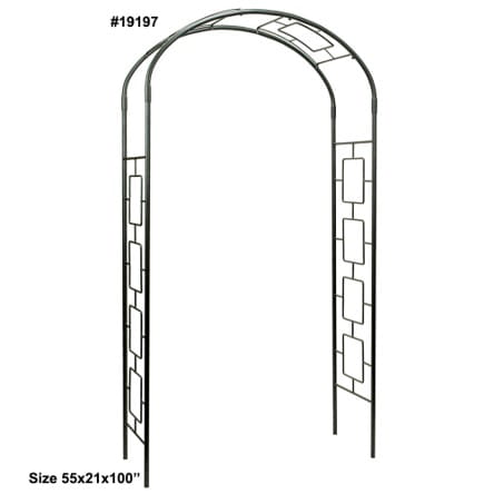 Metal garden décor by Headway Crafts